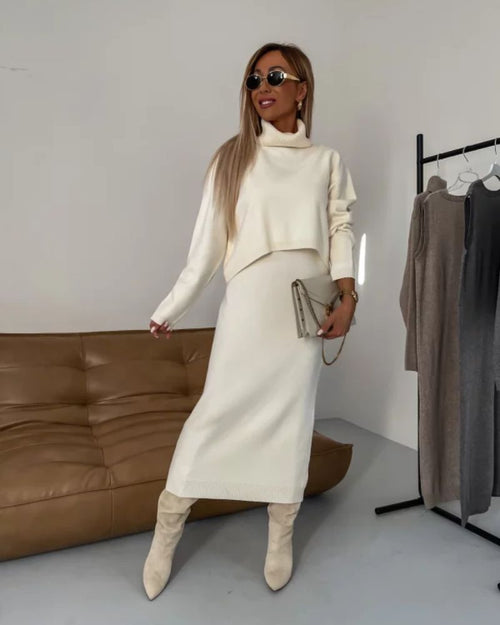 Dilia | Conjunto de prendas de punto elegantes