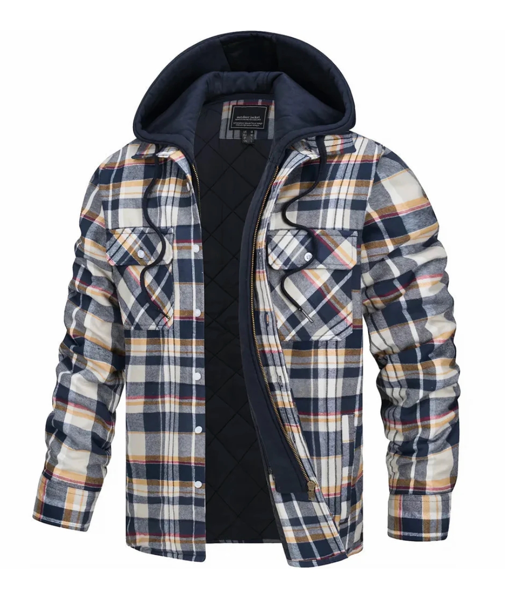 Arend – Abrigo cálido para hombre de mezcla de lana de primera calidad